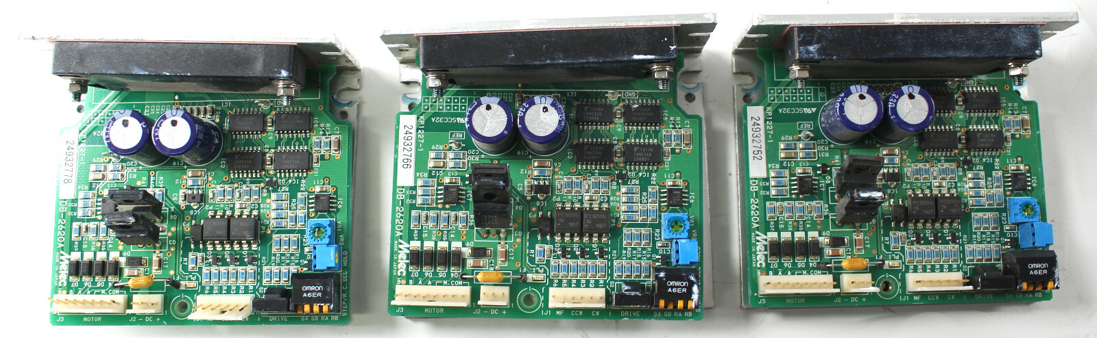 Lot Of 3 Of Melec DB-2620A Stepping Motor Driver