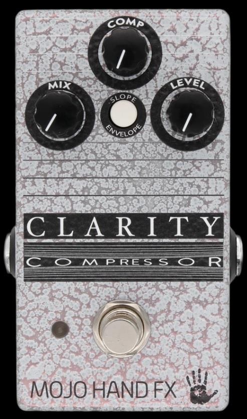 Mojo Hand FX Clarity Transparent Compressor Electric Guitar Effect Pedal