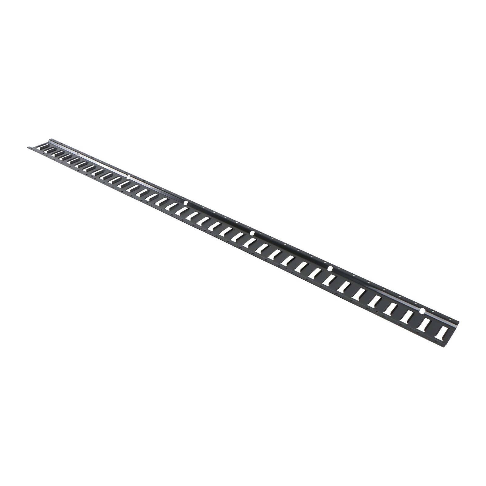 Labwork 4 Pack 6' E Track Tie Down Rail Kit Powder-Coat Black For Garages Vans