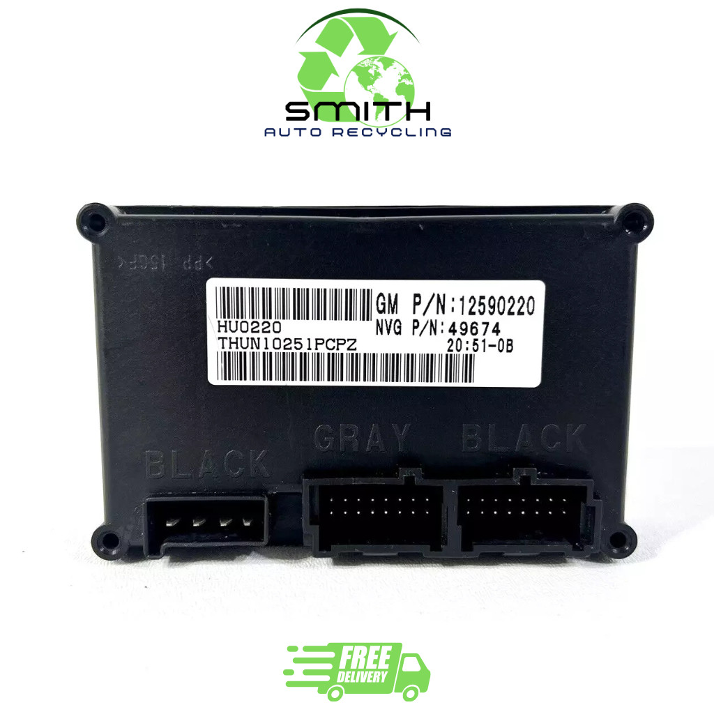 2002-2005 Trailblazer Envoy Transfer Case Control Module TCCM 12590220 OEM
