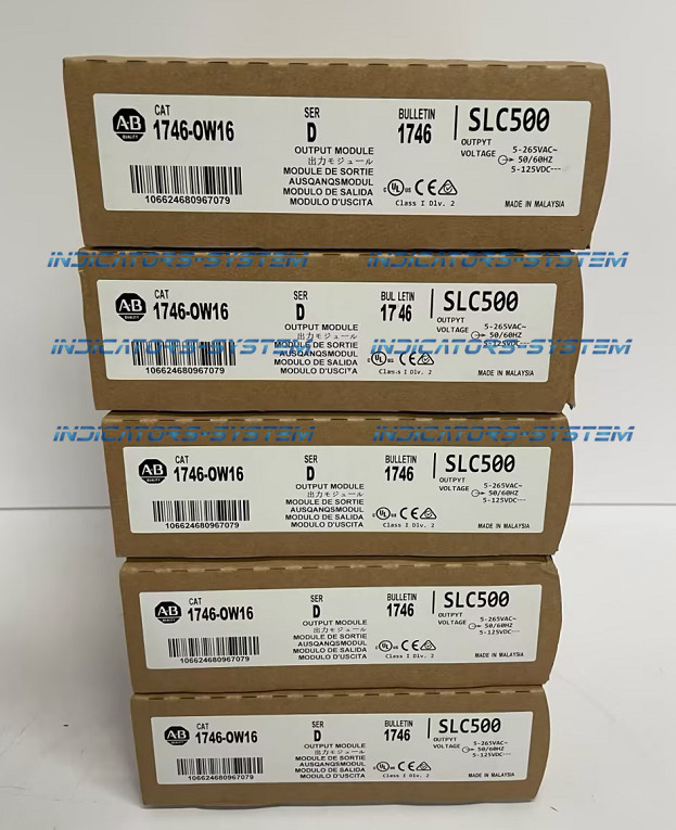 1PCS NEW Allen-Bradley 1746-OW16 SLC 500 Ser D Output Module PLC 1746OW16
