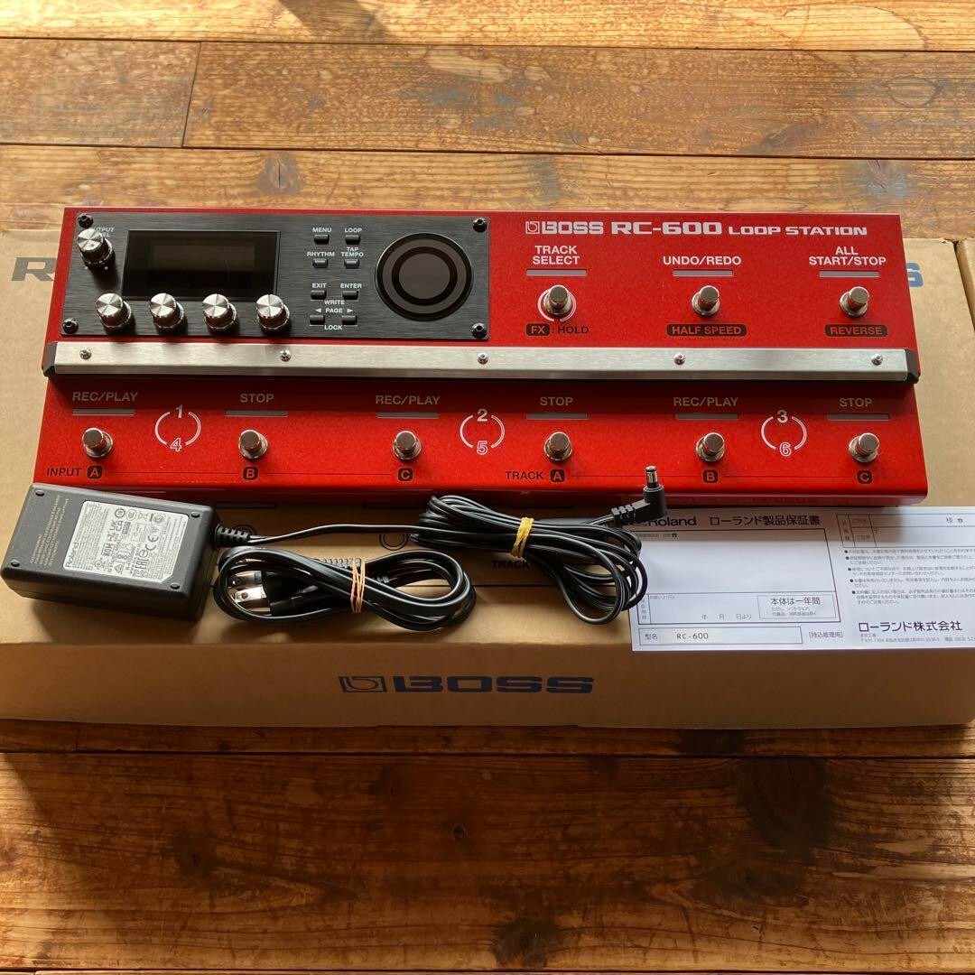 BOSS RC-600 Loop Station Looper Sequencer Electric Guitar Effect Pedal JP RC600