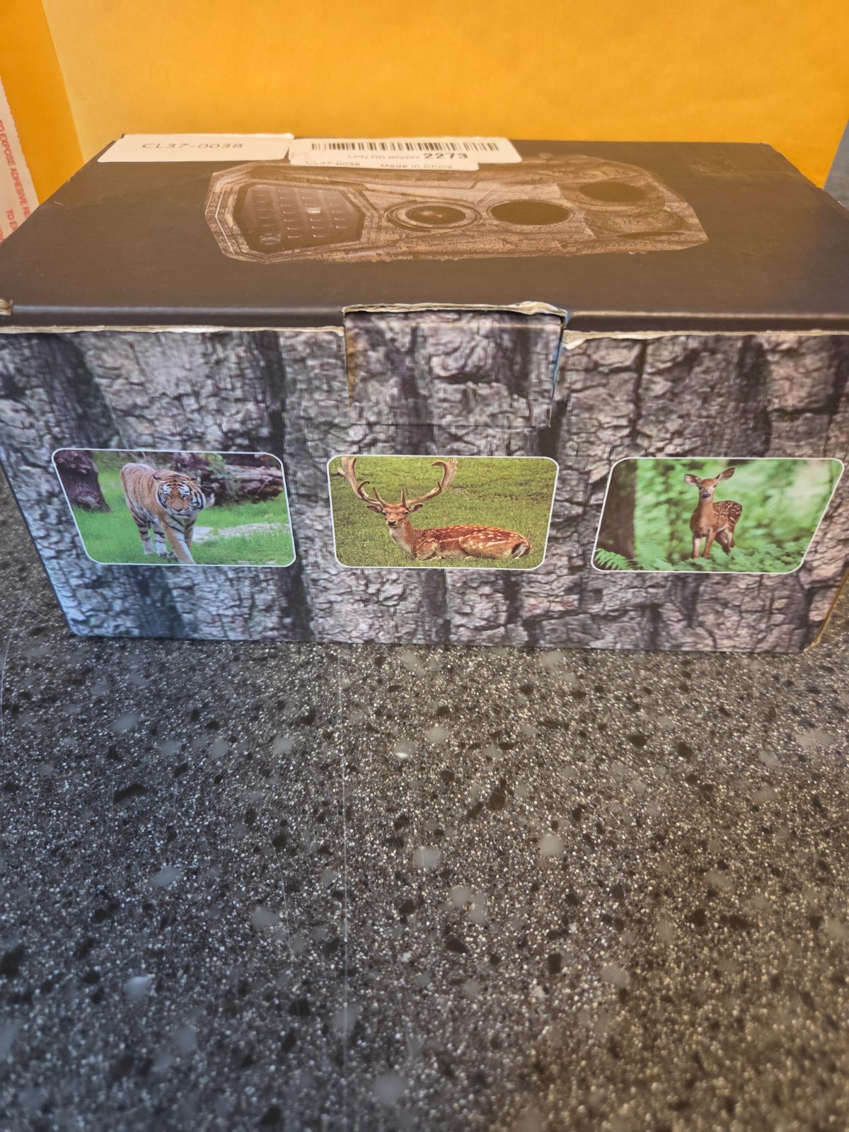 Wildlife Hunting Trail Camera Water Resistant Box Open But Brand New With Manuel