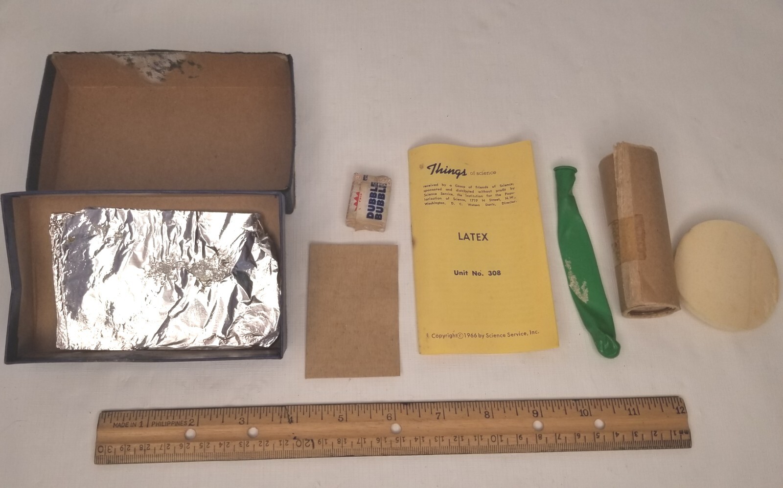 Vintage 1966 Things of Science Kit # 308 Latex