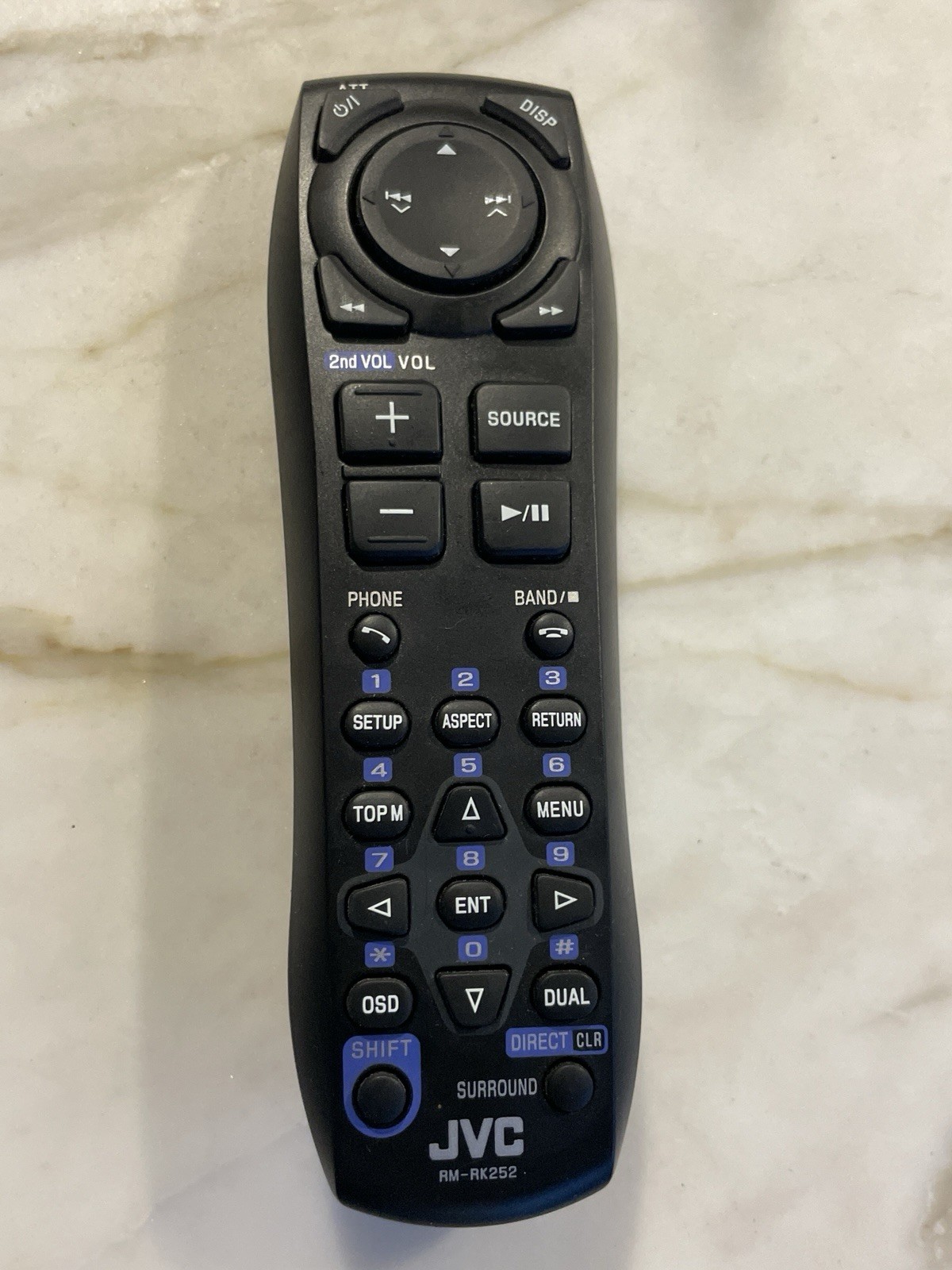 JVC RM-RK252 REMOTE CONTROL JVC RM-RK252 CONTROL REMOTE JVC RM-RK252 REMOTE OEM
