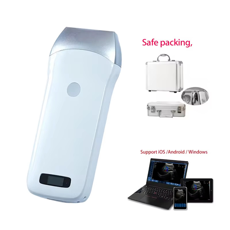 Wireless Linear Ultrasound Probe - 80-Element, Multi-Platform for iOS/Android/PC