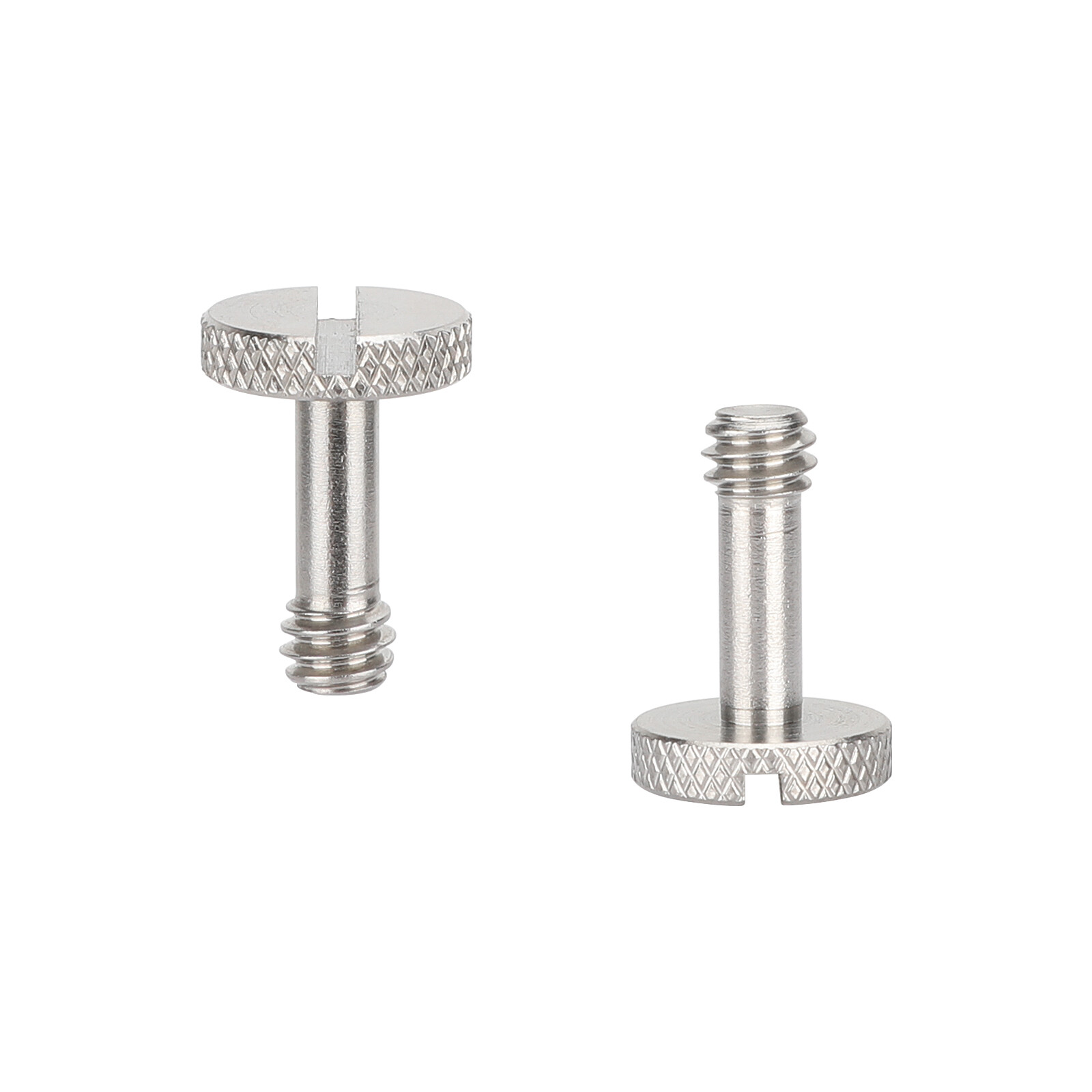 CAMVATE Slotted and Knurled Flat Head Mounting Screw with 1/4"-20 Thread