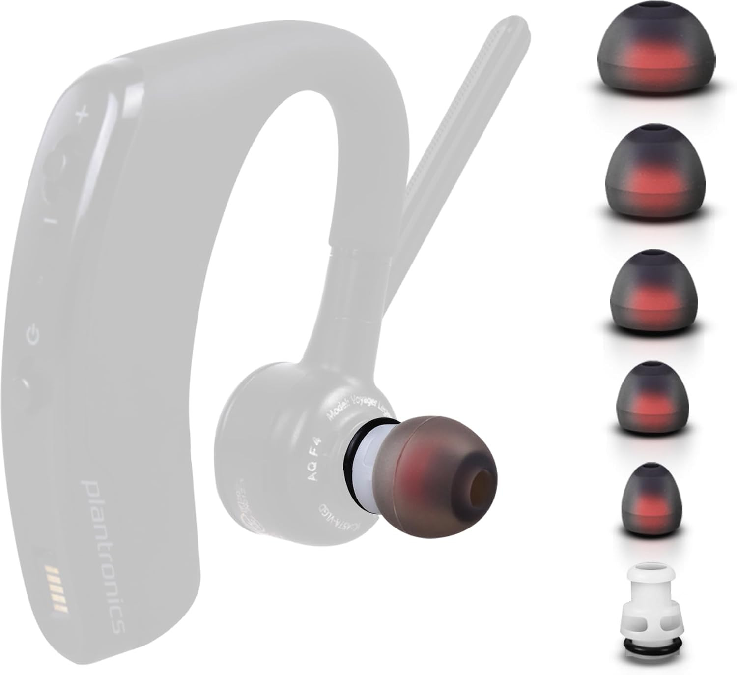 Eartip Adapter Compatible with Plantronics/Poly Voyager 5200, Voyager 50/30