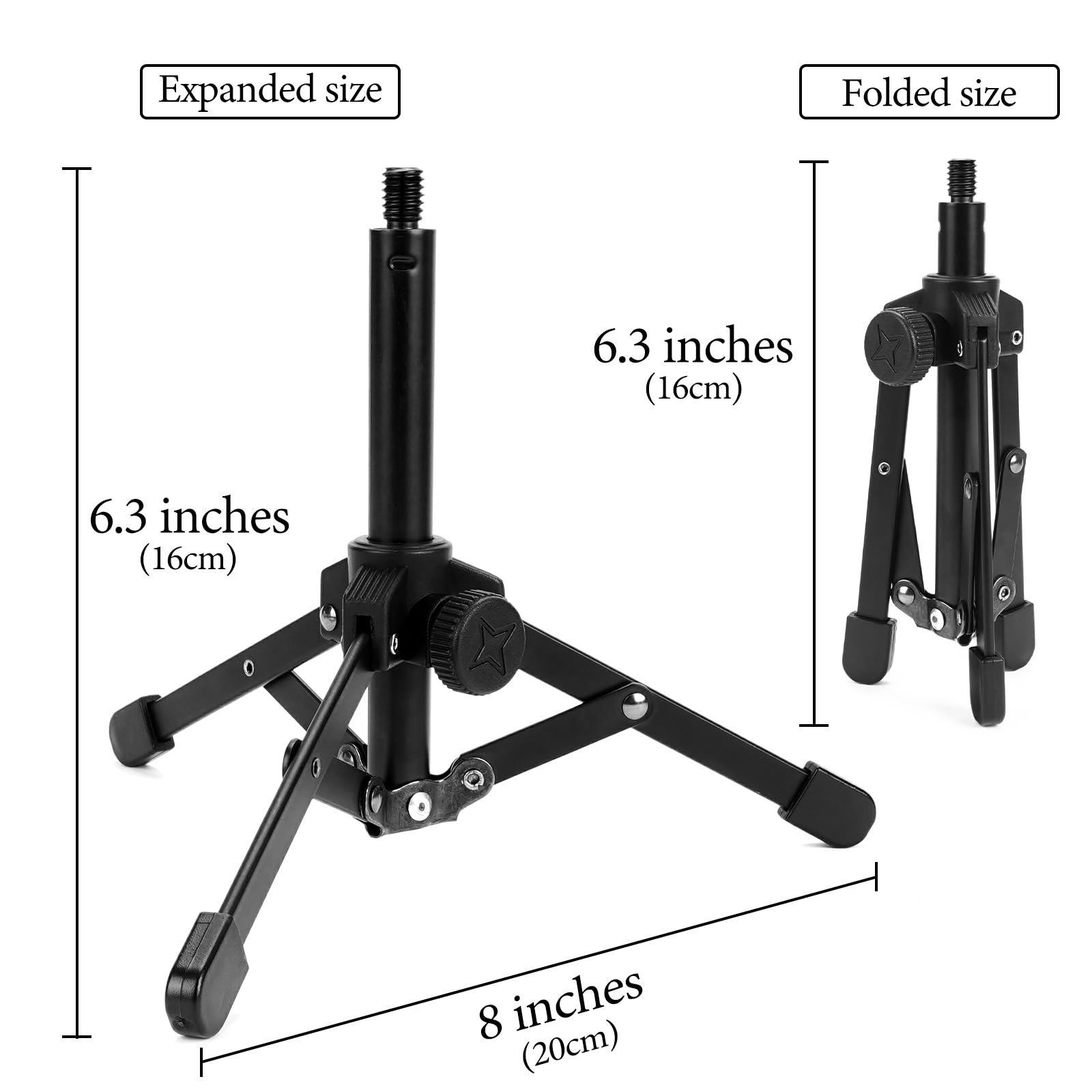 for Creators Tabletop Tripod Mic Stand Compatible with ATH AT2020 AT2020USB A...