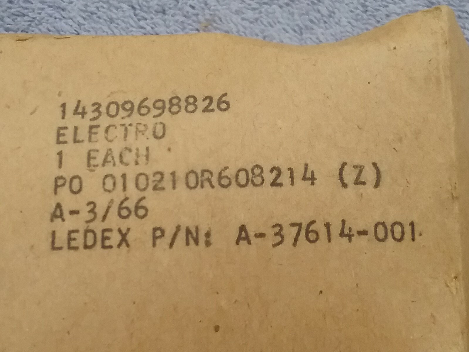 1 NOS LEDEX STEPPING SWITCH A-37614-001