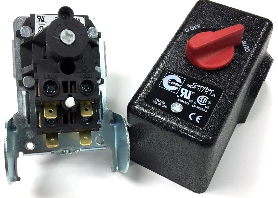 034-0199 Colman Powermate Pressure Switch 4 Port 145 PSI ON 175 PSI OFF OEM PART