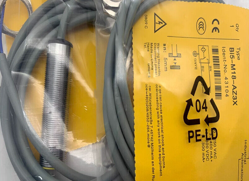 1PC New TURCK Photo-electric Sensor BI5-M18-AZ3X Proximity Switch-
