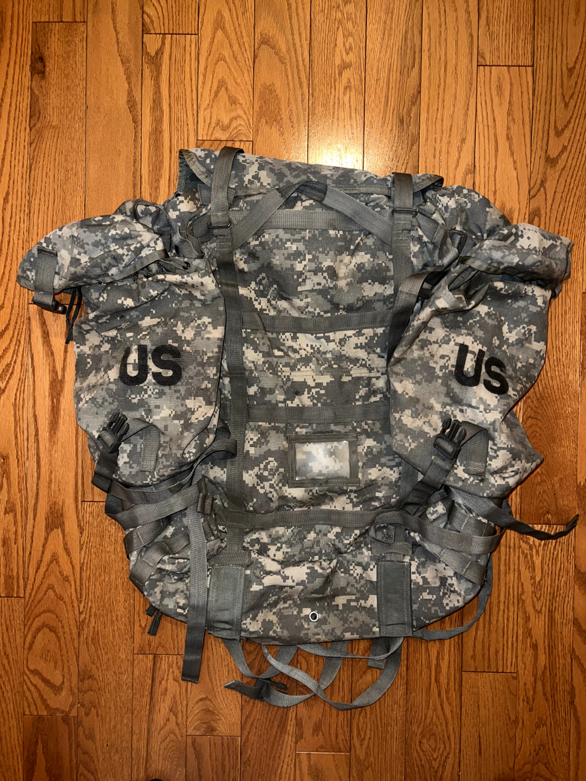 US Military Large Field Pack Rucksack MOLLE II - Good - No Frame
