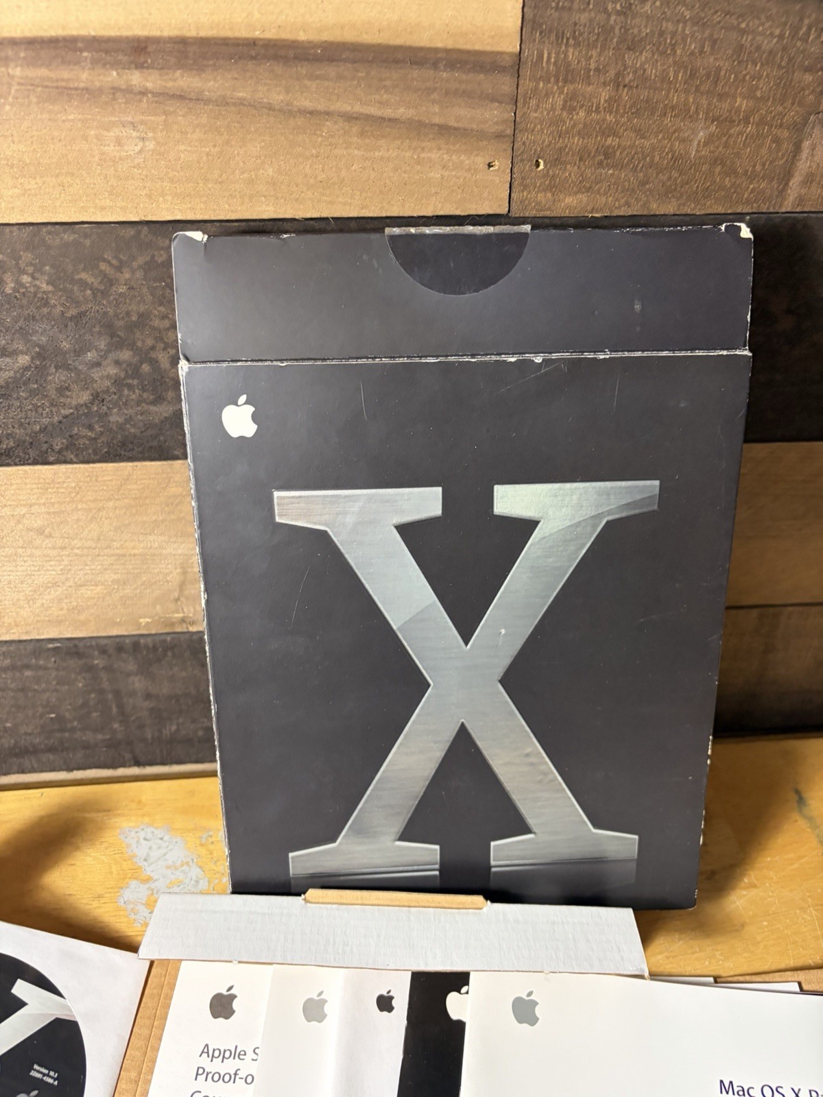 2003 Apple Mac OS X 10.3 Panther Retail Box Complete with CDs Manual & Code