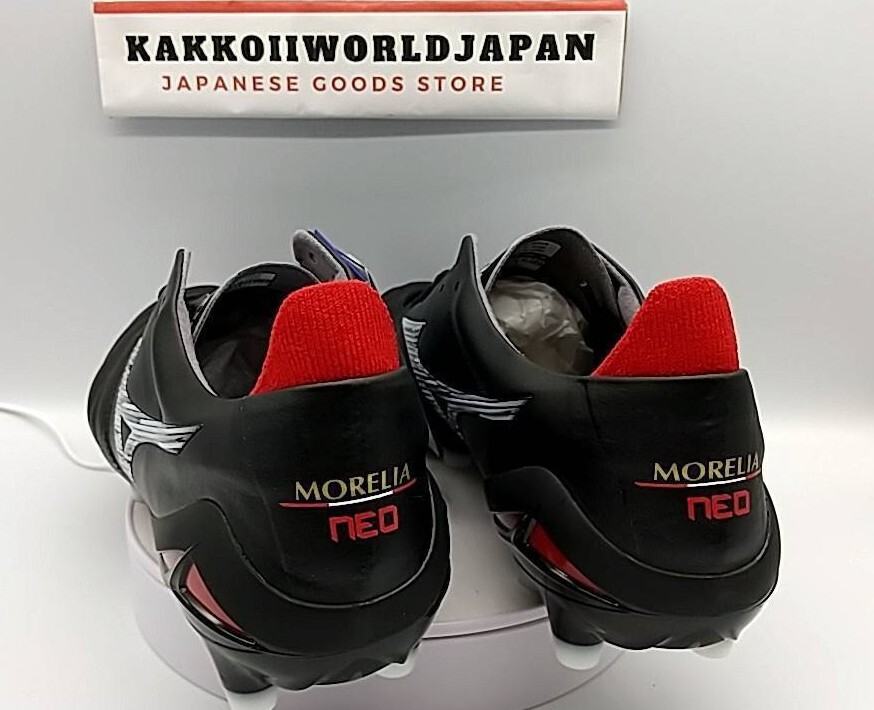 Mizuno Soccer Cleats MORELIA NEO 4 JAPAN Black/White P1GA2330 01 MADE IN JAPAN