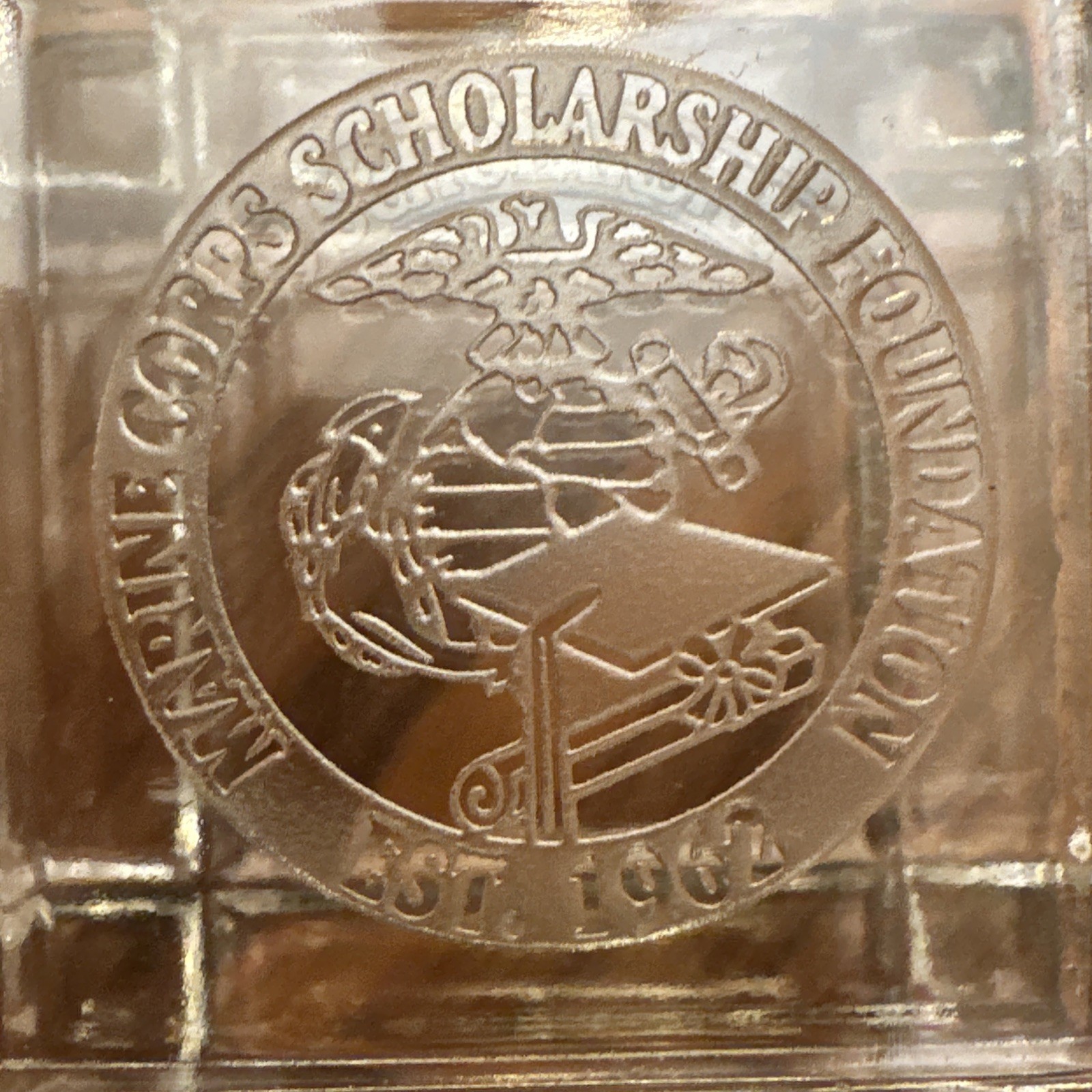 Marine Corps Scholarship Foundation Trinket Dish