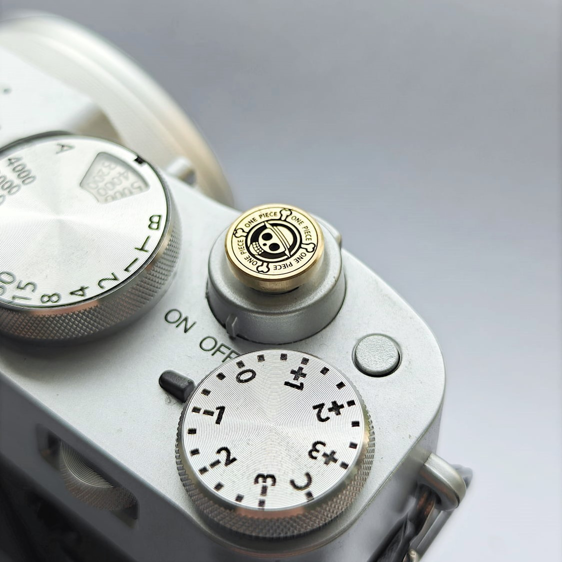 One Piece Soft Release Button - Brass Thread Shutter Button 4 Fuji/Leica/Olympus
