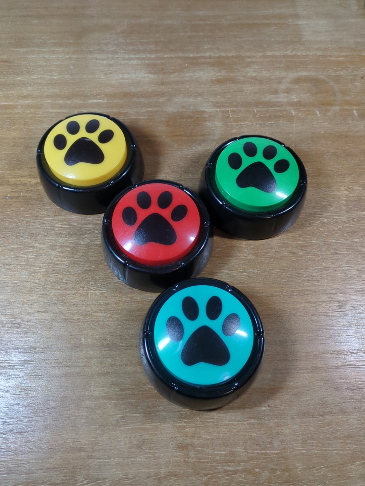 Dog Training Buttons x4 Record Your Own Voice  Trainer