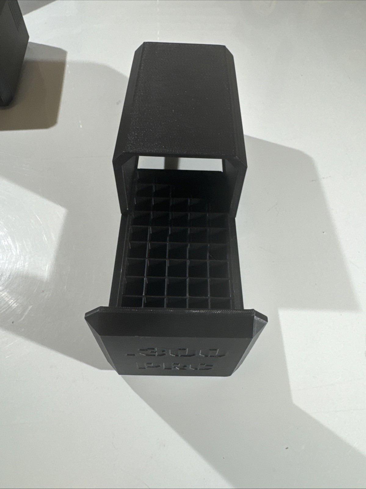300 PCR Shell Storage Box Case - 50rd Round - Black