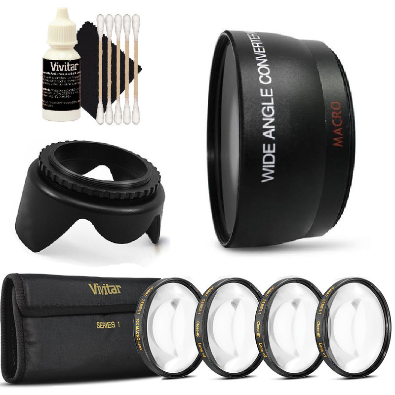 58mm Wide Angle Lens Kit for Canon EOS Rebel T5 T6i and All Canon DSLR Camera