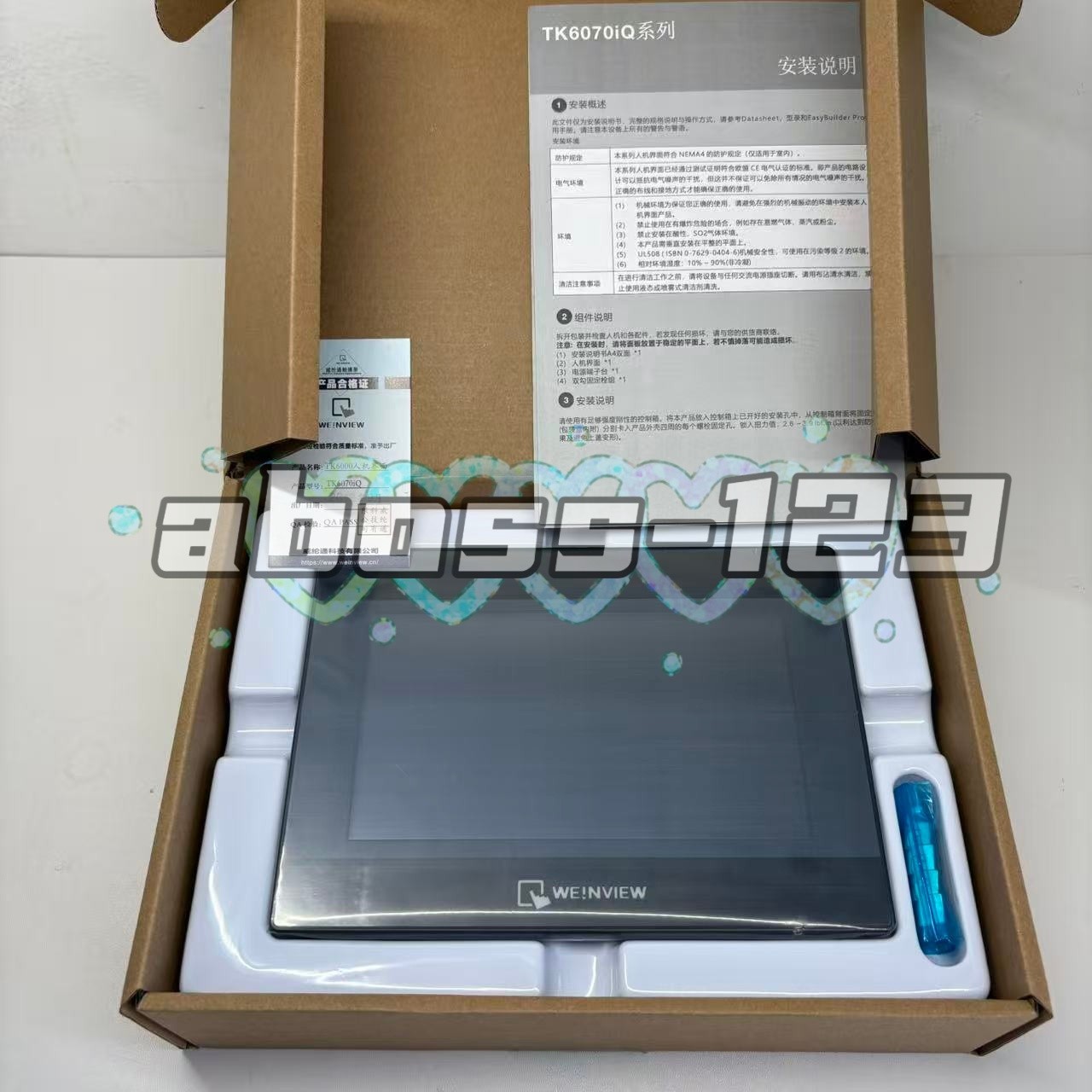 Weinview TK6070iQ 1WV Control Touch Panel#1pcs New In Box