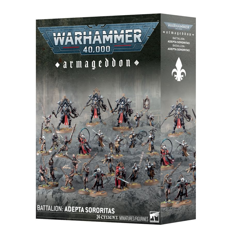 Warhammer 40K Armageddon Battalion: Adepta Sororitas NIB!