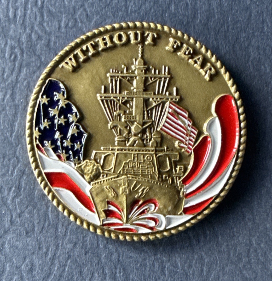 USS LABOON DDG 58 Challenge Coin[1.75"]
