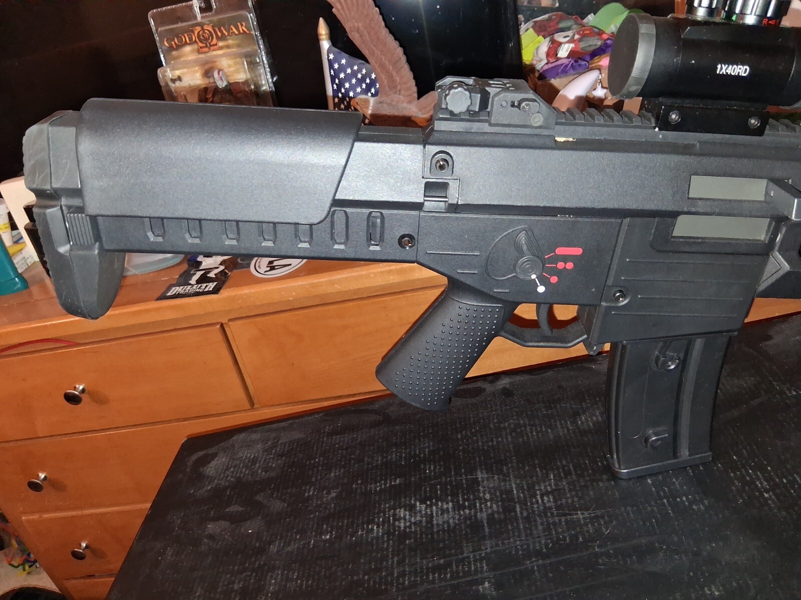AIRSOFT GSG G14 with extra mags and red dot
