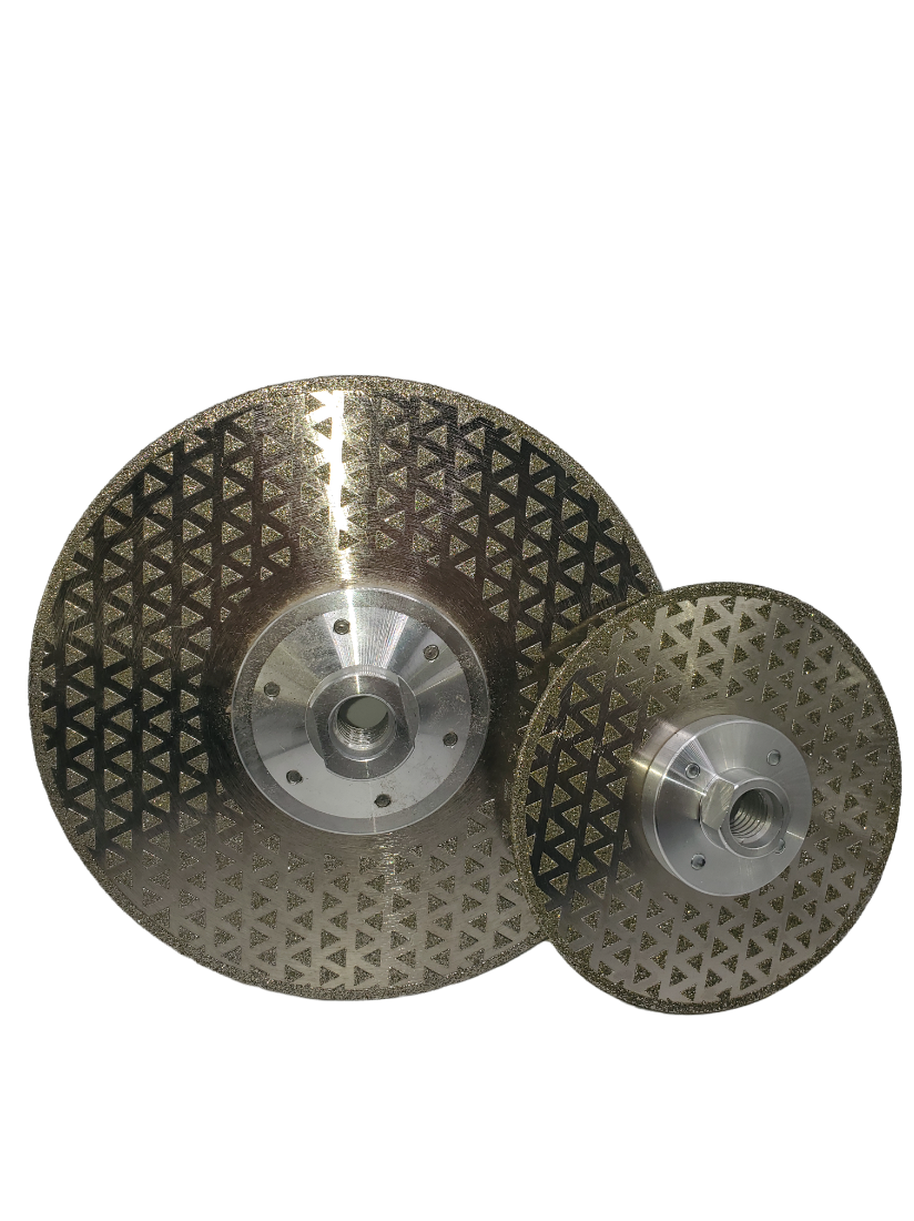 5"-7" Marble Cutting Multi Electroplated Blade Wheel 5/8"-11 Thread JUSTCUT