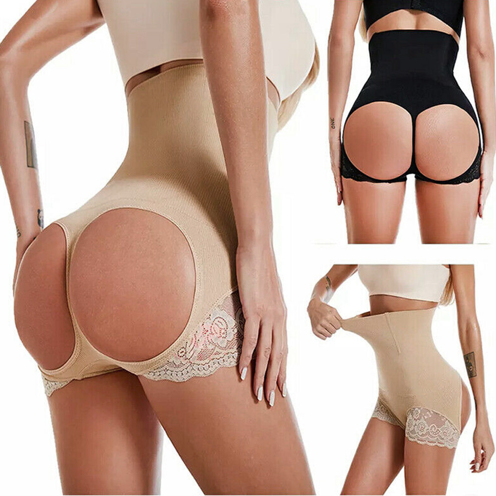 Women High Waist Butt Lifter Control Panty Underwear Shorts Slimming Body Shaper