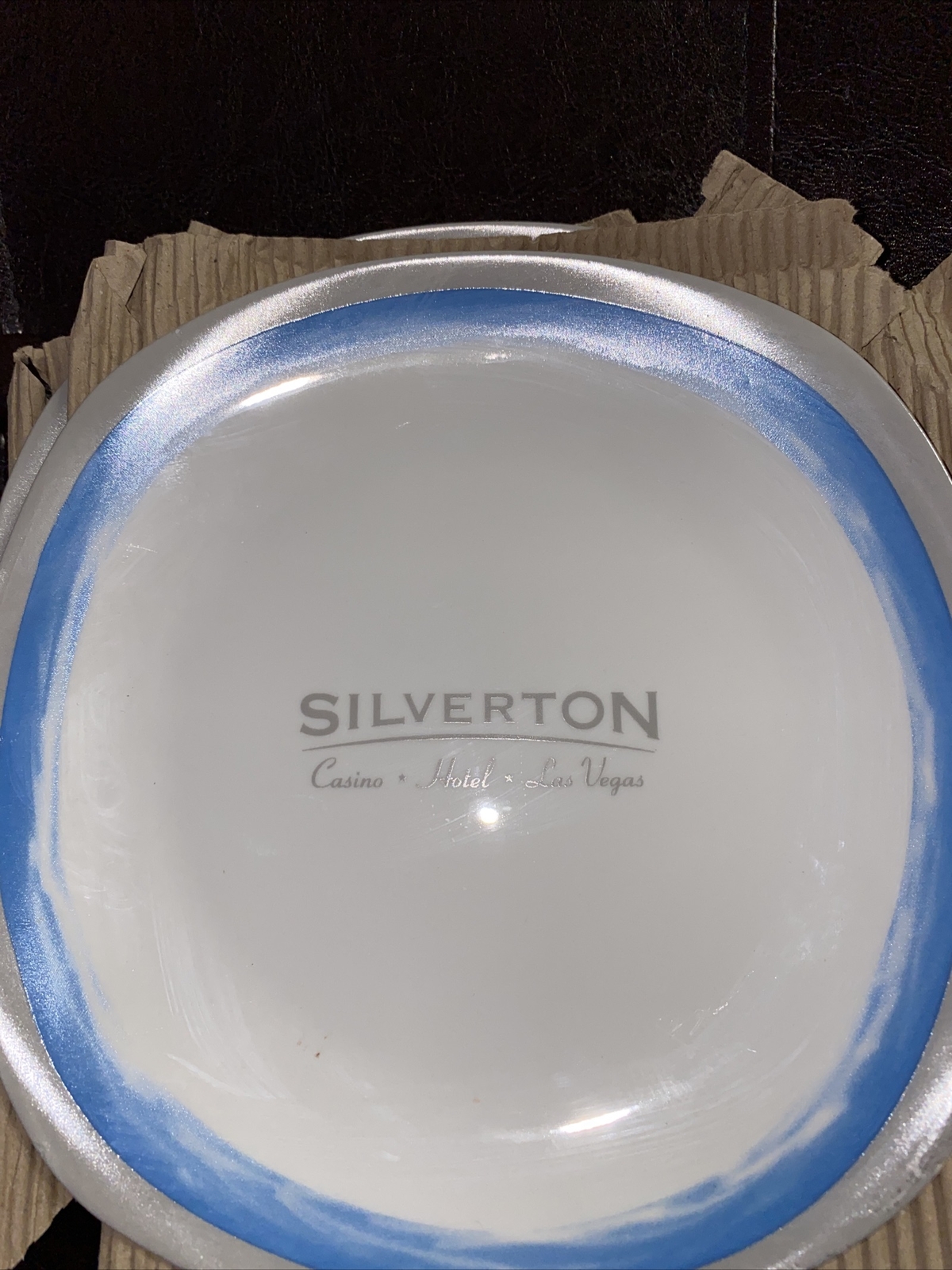 Set Of 4 Silverton Casino Las Vegas 8"plates