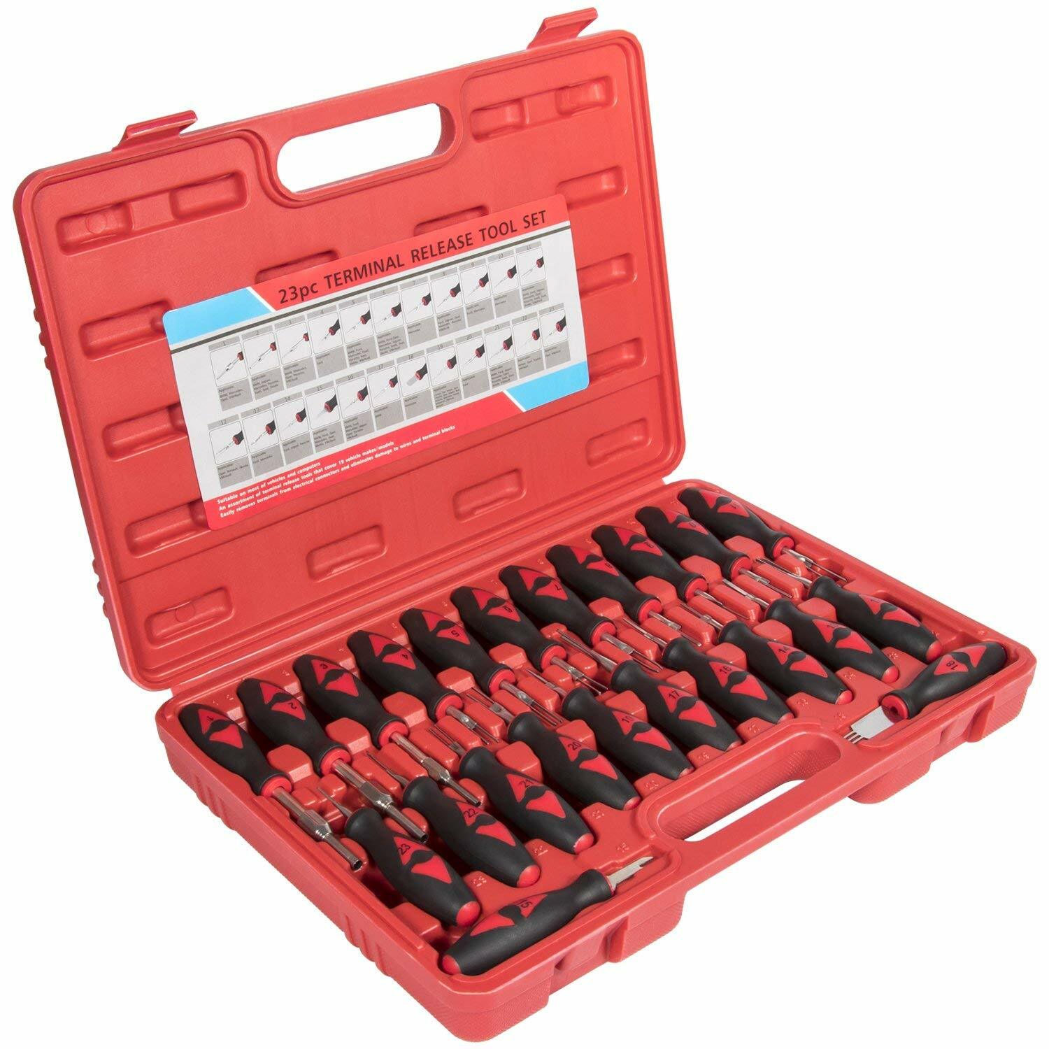 Universal Terminal Release Tool Set, Wire Terminal Electrical Connector Remove