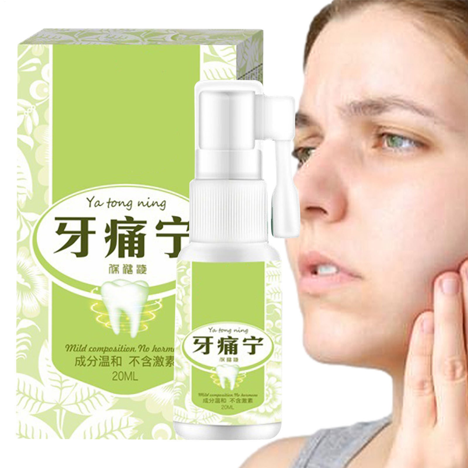 Toothache Spray Relieve Receding Gum Periodontal Blistering Care Relieve Candid
