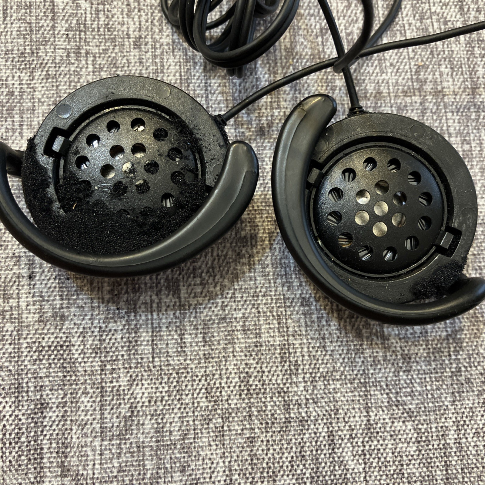 OEM Nintendo Gameboy Advance SP headphones Silver