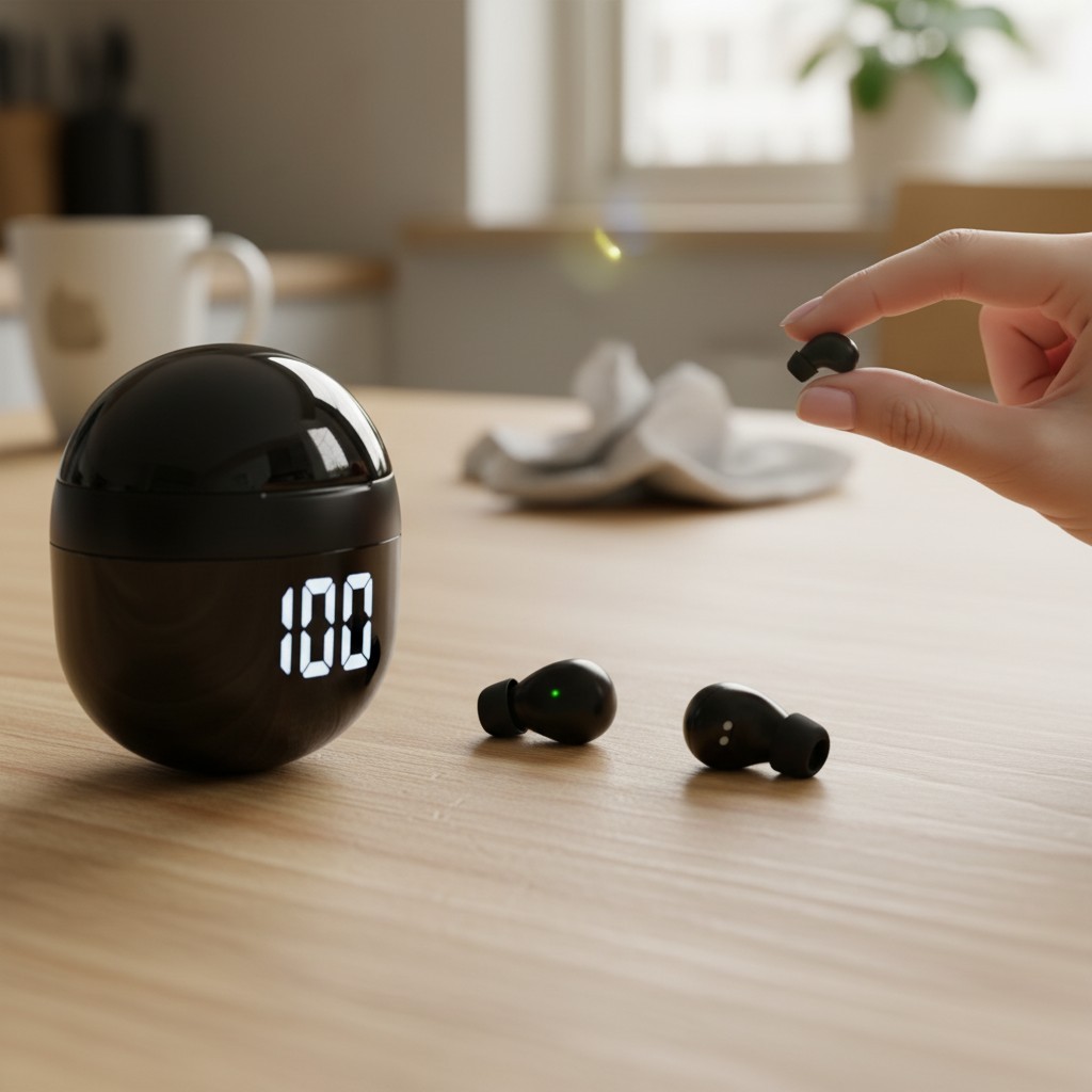 Invisible Mini Sleep Earbuds Wireless Bluetooth, Ultra-Light Comfort Fit Slee...