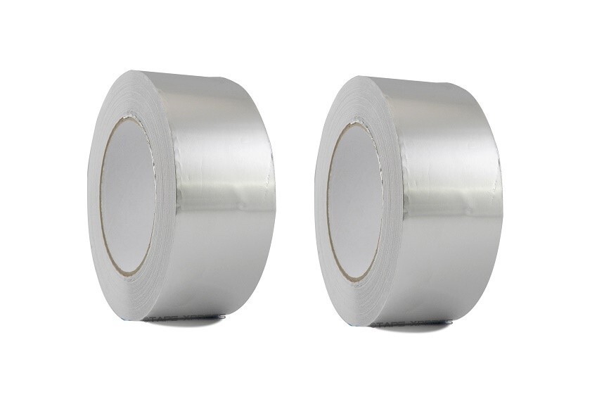 2 Rolls Aluminum Foil Tape 2" x 150' With Liner - Malleable Foil - Free Shipping