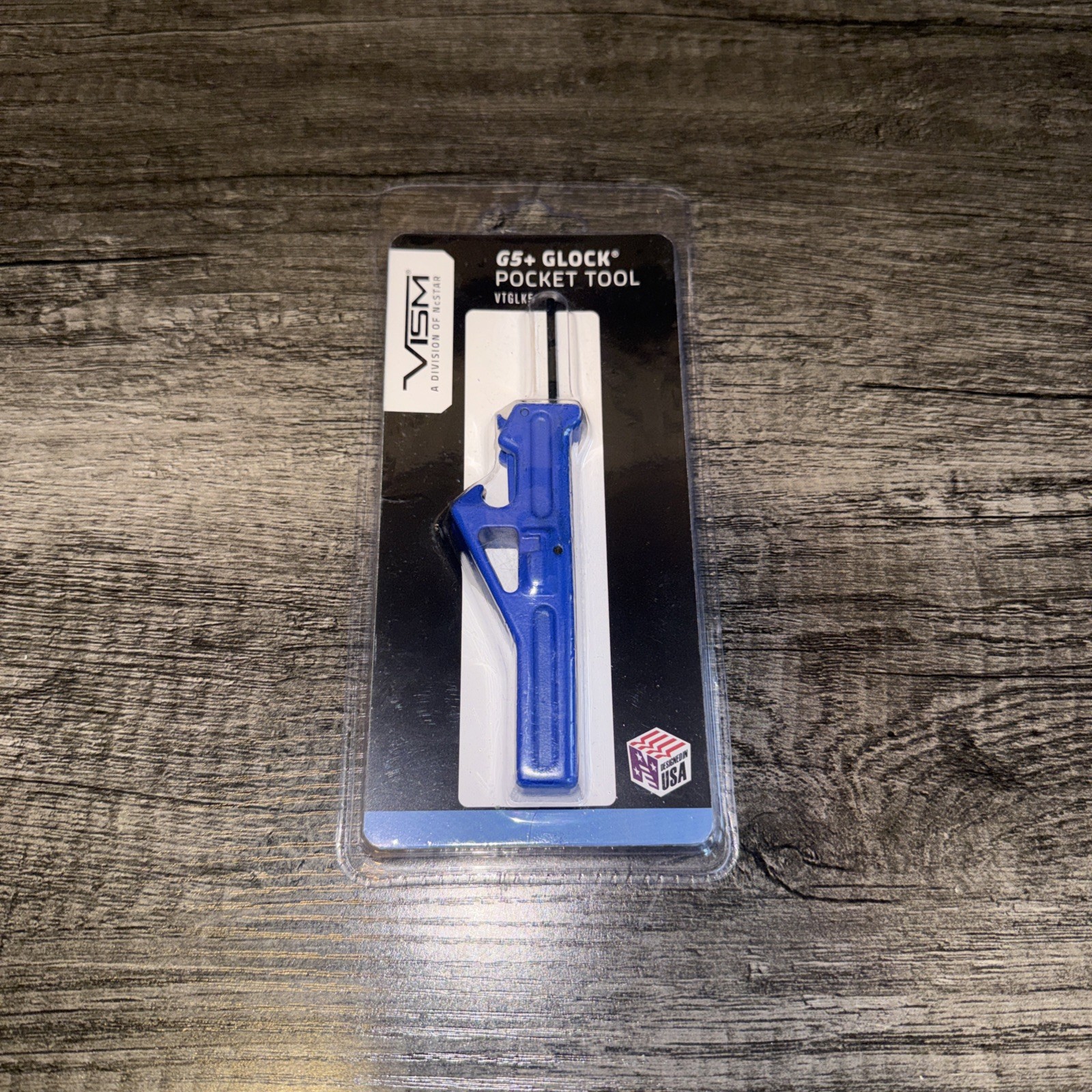 VISM G5+ Pocket Tool for GLOCK® Gunsmith Handgun Disassembly Multi-Tool BLUE