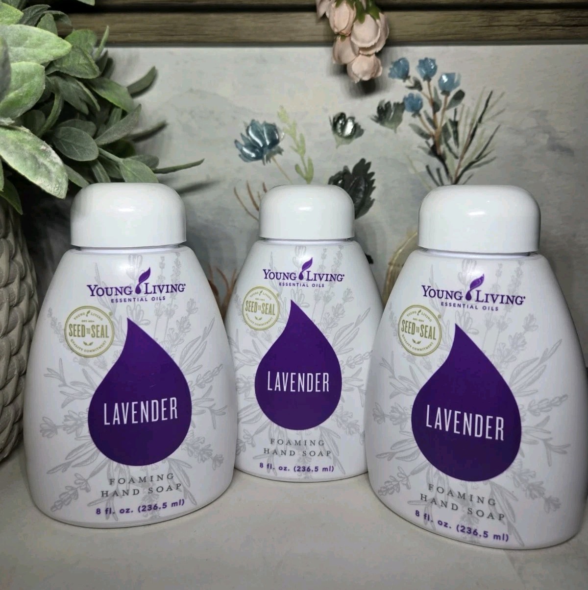 Young Living Lavender Hand Soap  pack of 3
