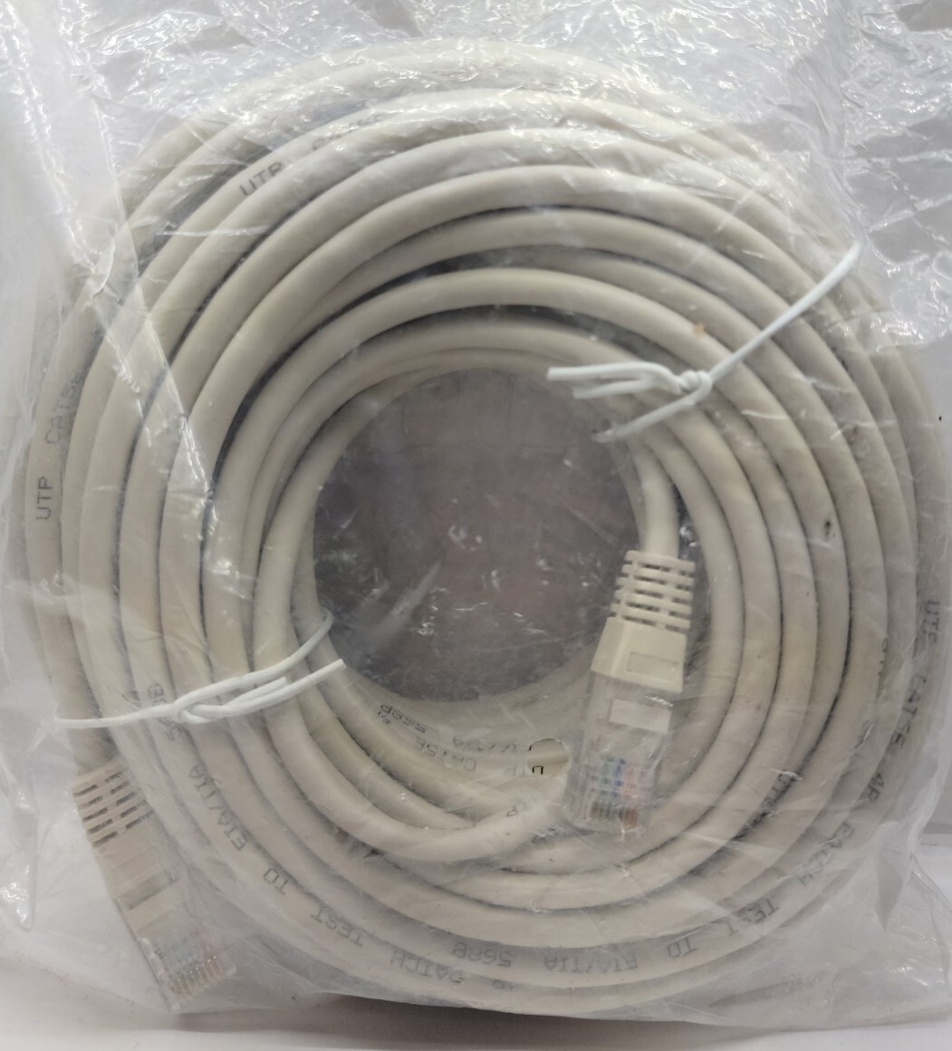 GW Security GW-CAT60 Ethernet Patch Cable, 5E, 60 Ft