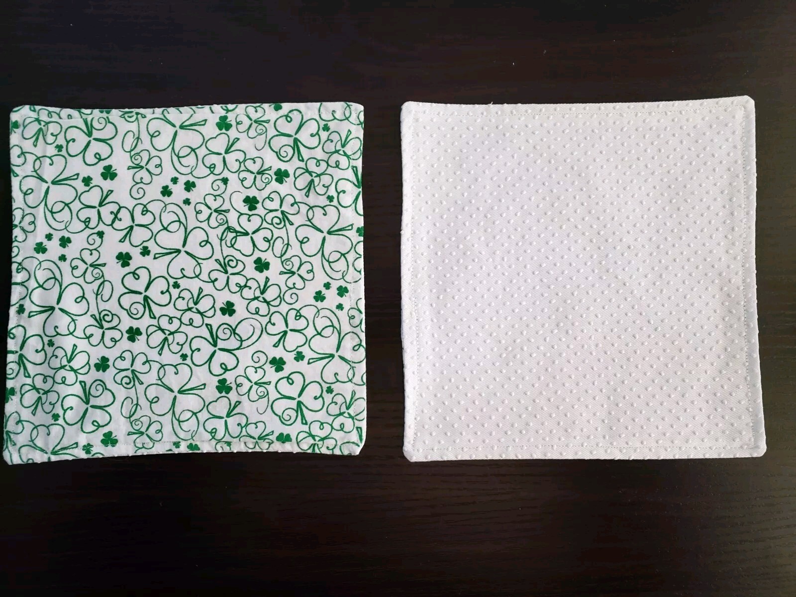 Jar Opener/Lid Gripper, Handmade, Shamrocks
