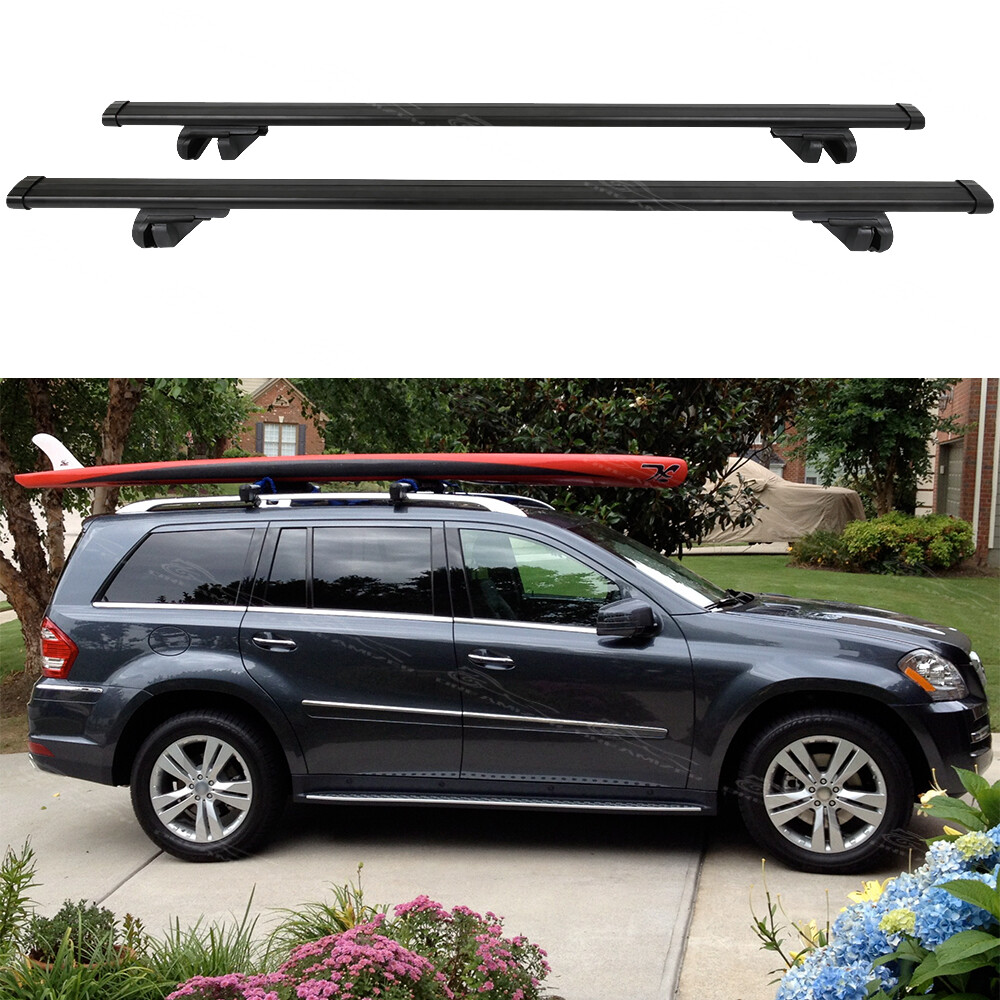 For Mercedes Benz GL350 GL450 53" Roof Rack Cross Bars Luggage Cargo Carriers
