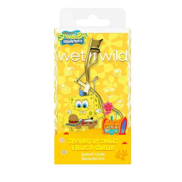 Wet N Wild SpongeBob SquarePants Serving Up Smiles Golden Eyelash Curler LTD ED