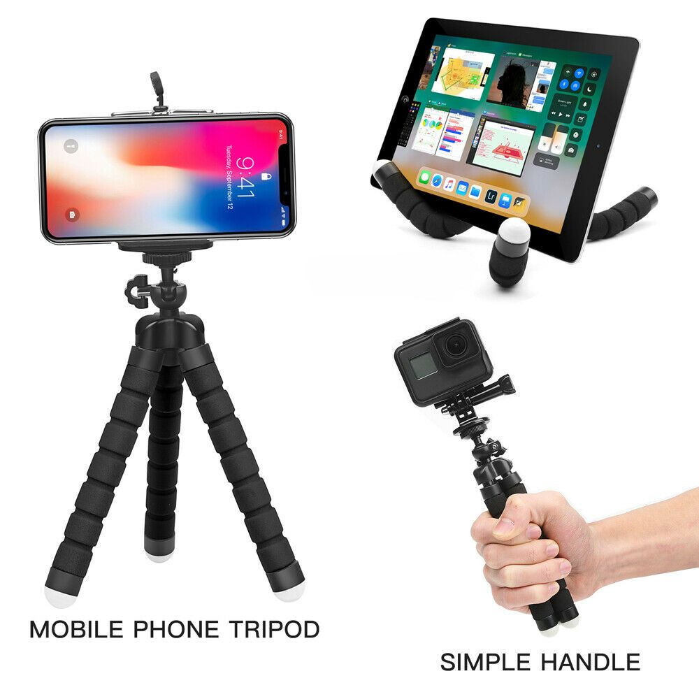 Octopus Adjustable Tripod Stand, Plastic
