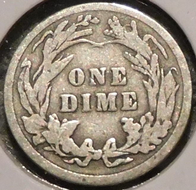 Silver Dime - Barber - 1914 [659]