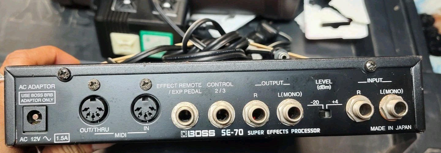 BOSS SE-70 Super Effects Processor Multi-Effect Rack Unit Sound Module