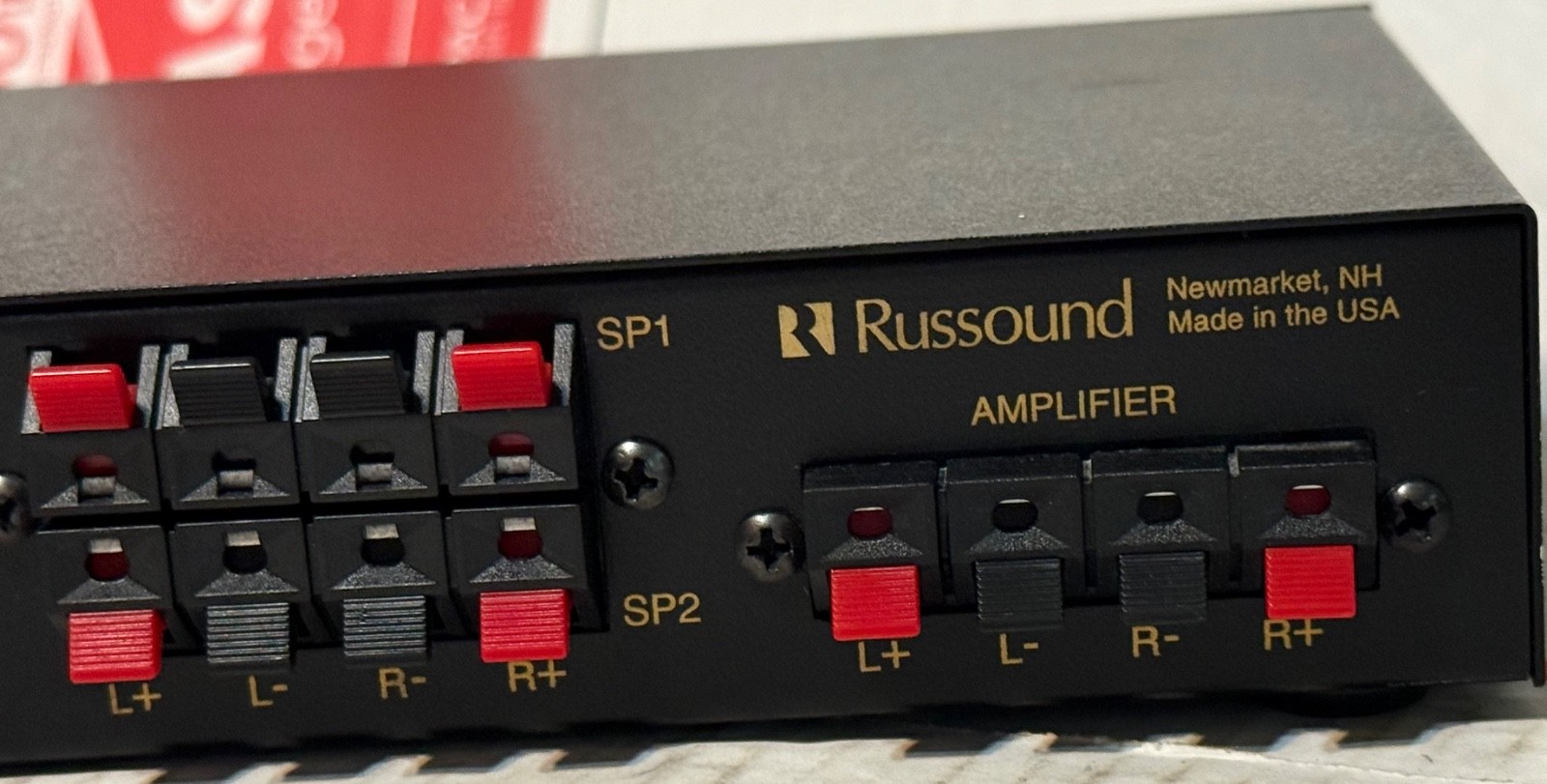 RUSSOUND SS-6 -6 SPEAKER SELECTOR SWITCH w/ PROTECTION -MADE IN USA!