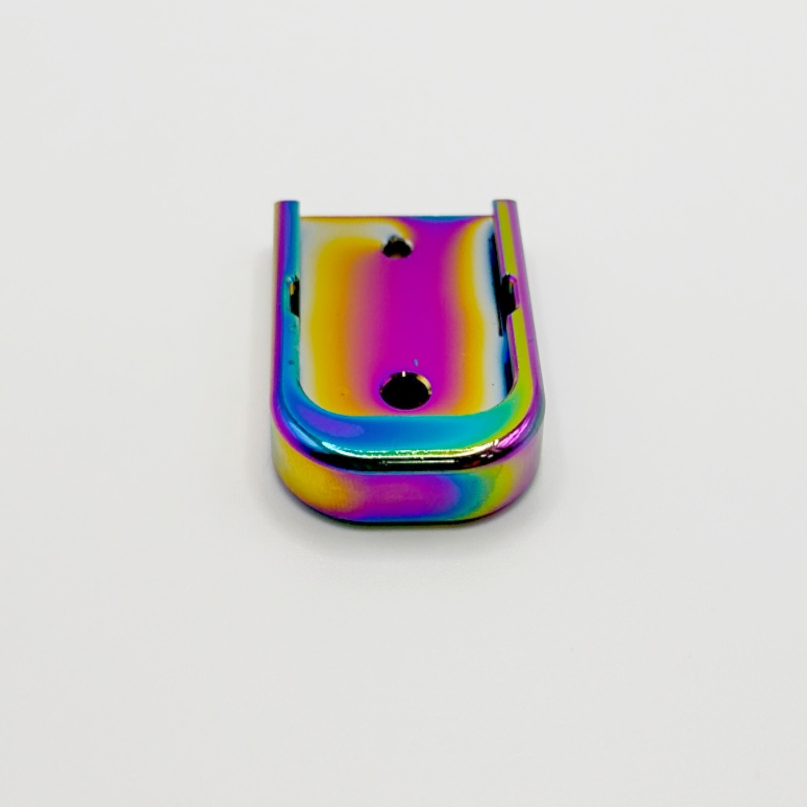 Magazine Base Plate for Glock 17 19 22 23 34 45 Gen 5 9MM .40 Rainbow Aluminum