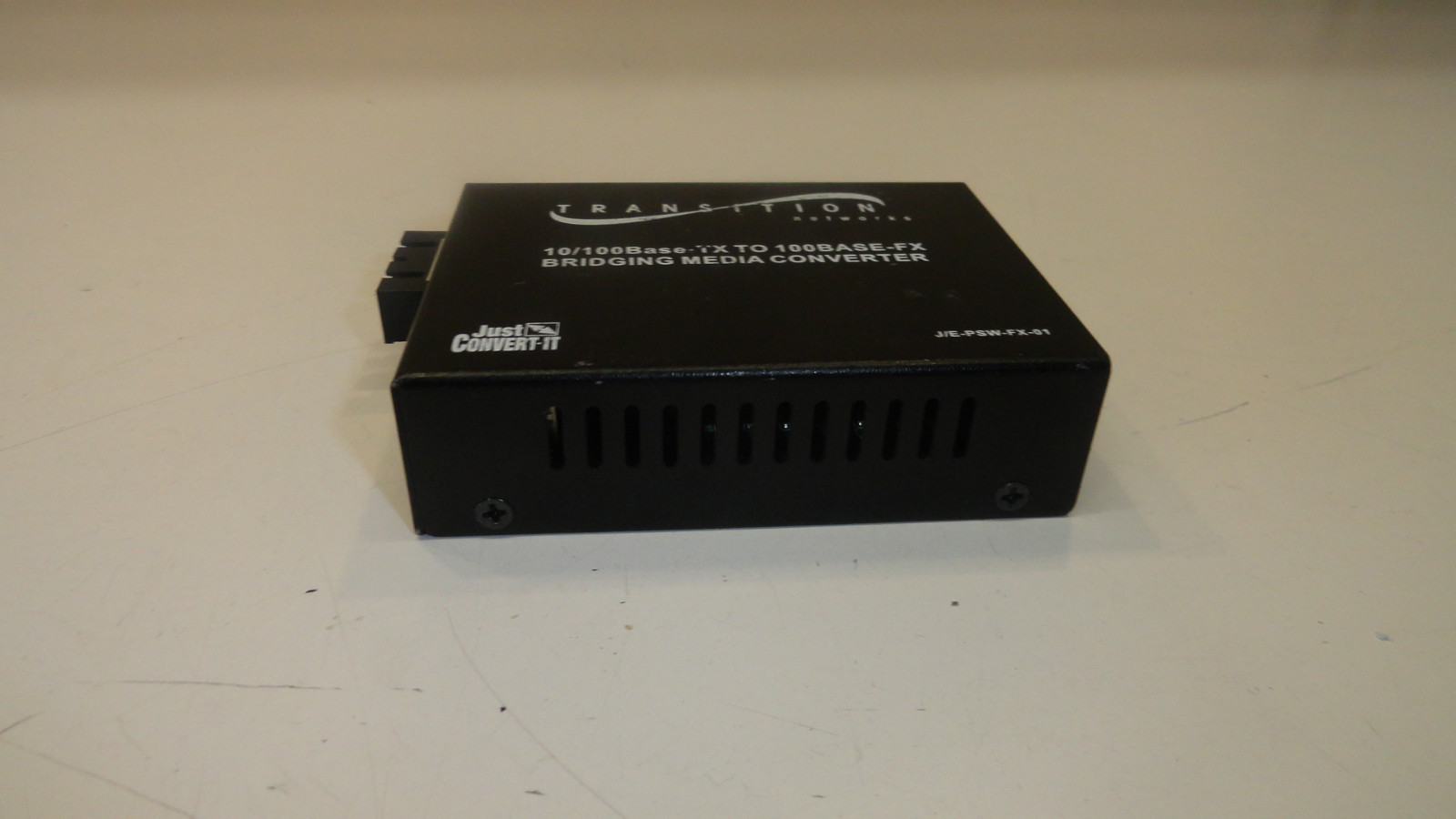 Transition Networks 10/100Base-TX to 100Base FX Bridging Media Converter Module