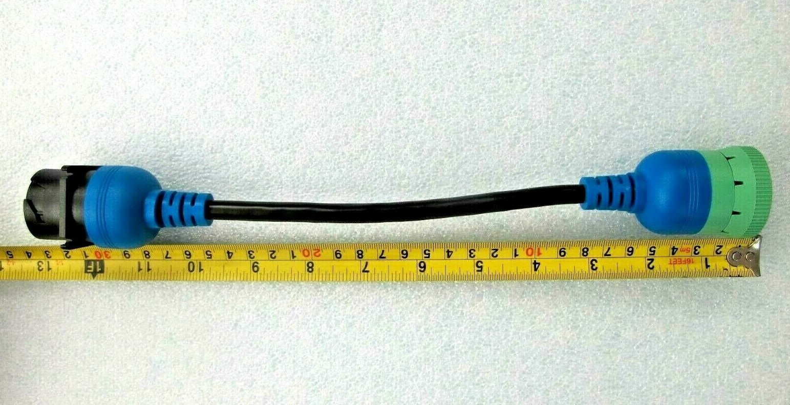 Crossover cable J1939 CAN1 to CAN3 diagnostics adapter Paccar Peterbilt DrewLinQ