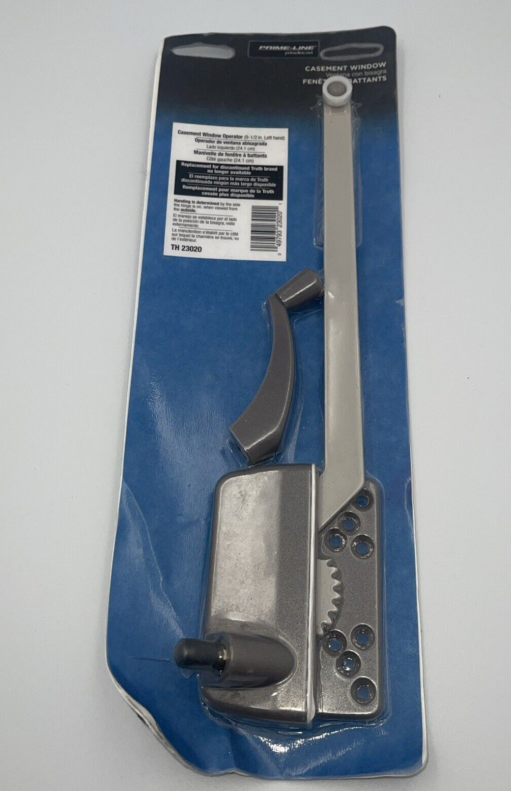 Prime Line Casement Window Operator - 9 1/2" Left Hand - TH-23020 NEW